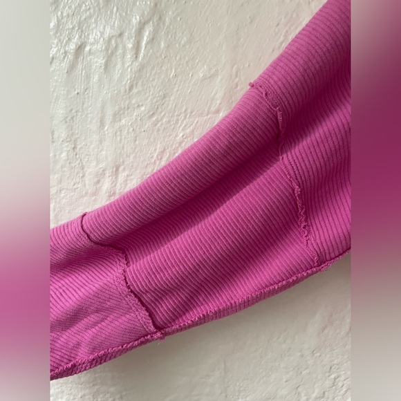 We The Free Total Eclipse Oversized Rib Knit Crew Neck Long Sleeve Top; size S - Picture 3 of 8